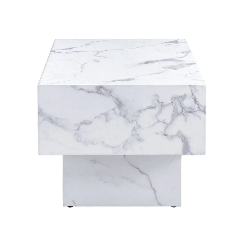 Modern Simple Texture Sticker MDF Coffee Table