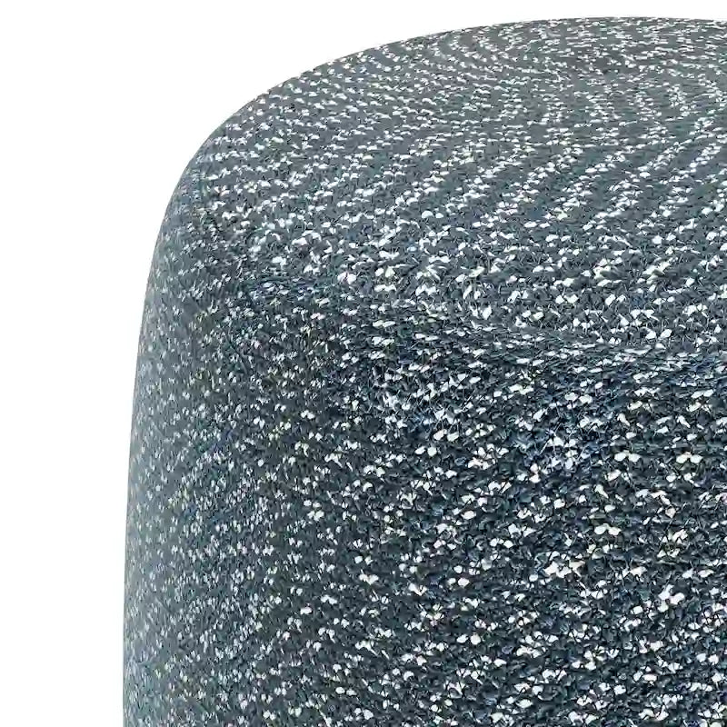 Round Braided Pouf