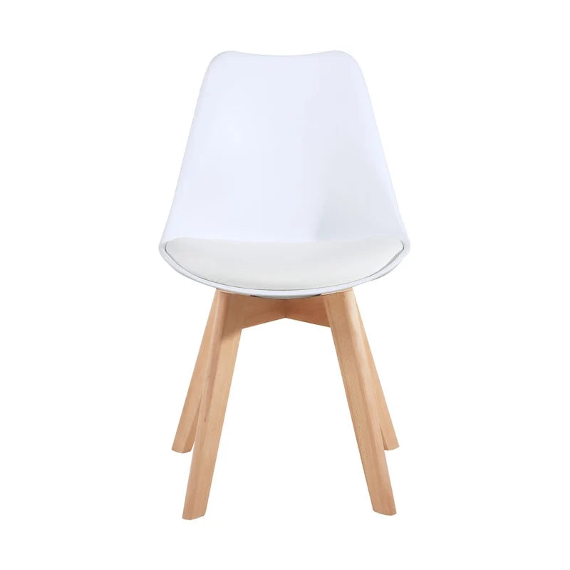 Dining Chairs Wooden Desk Chairs No Wheels Set of 2