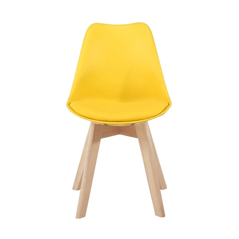 Dining Chairs Wooden Desk Chairs No Wheels Set of 2