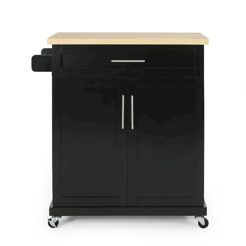 Indoor Kitchen Cart with Wheels