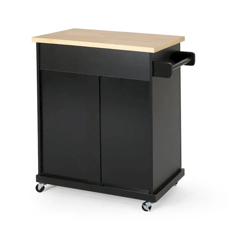 Indoor Kitchen Cart with Wheels
