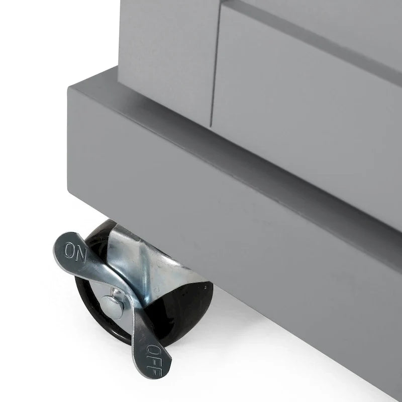 Indoor Kitchen Cart with Wheels