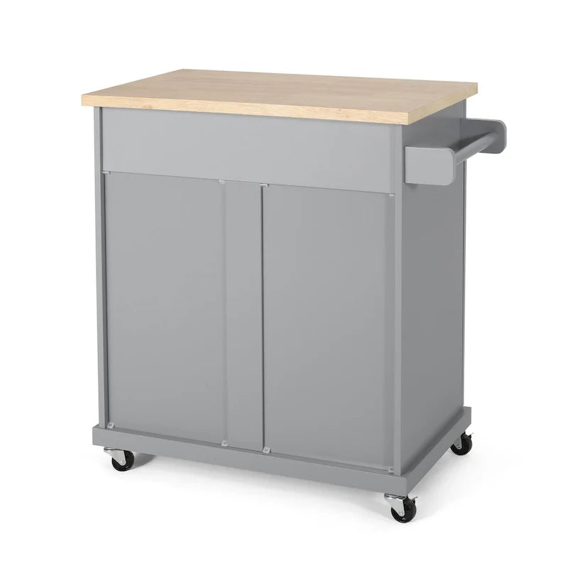 Indoor Kitchen Cart with Wheels