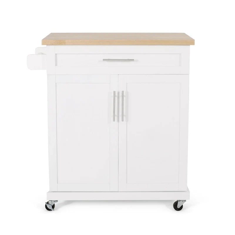 Indoor Kitchen Cart with Wheels