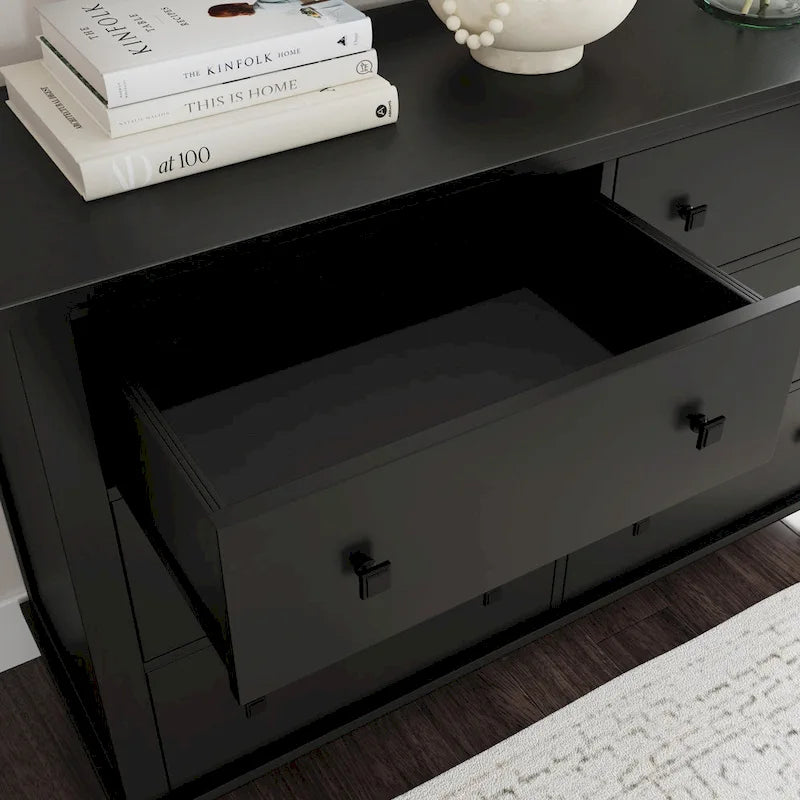 Black Wood Dresser