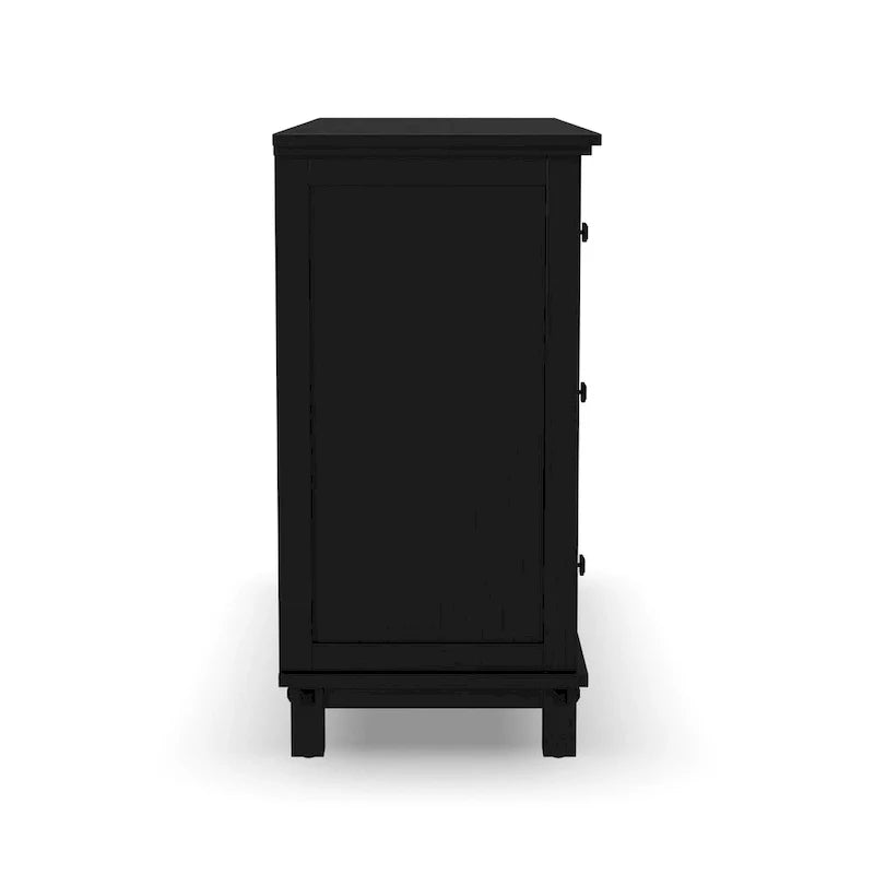Black Wood Dresser