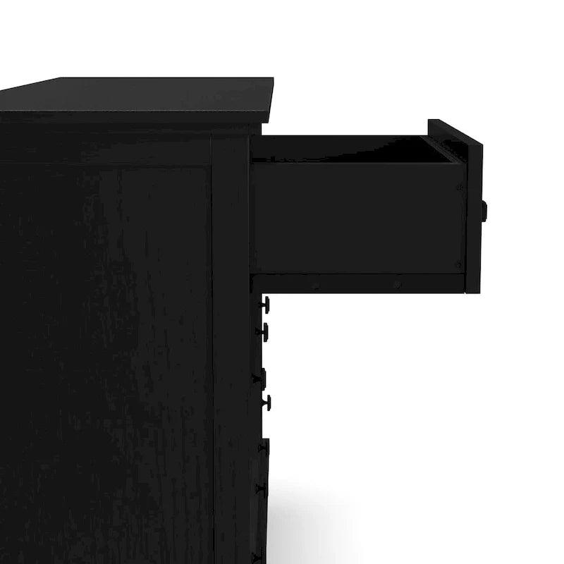 Black Wood Dresser