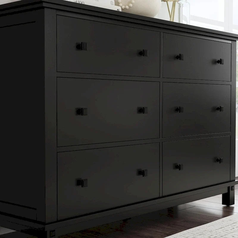 Black Wood Dresser