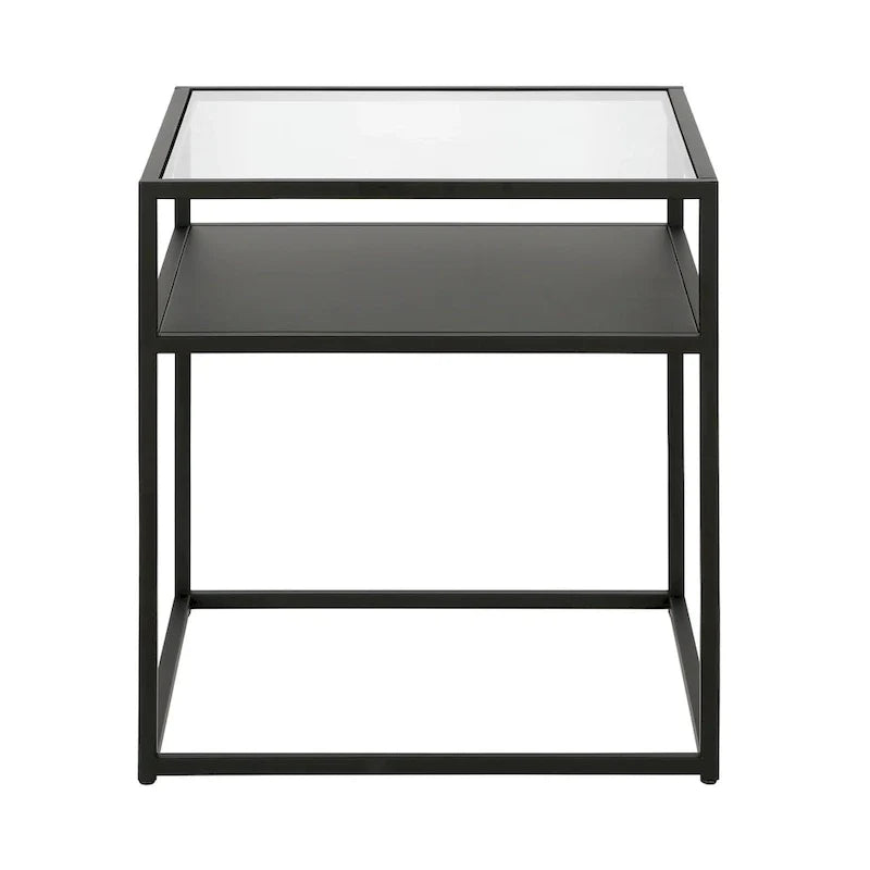 Side Table Blackened Bronze Finish