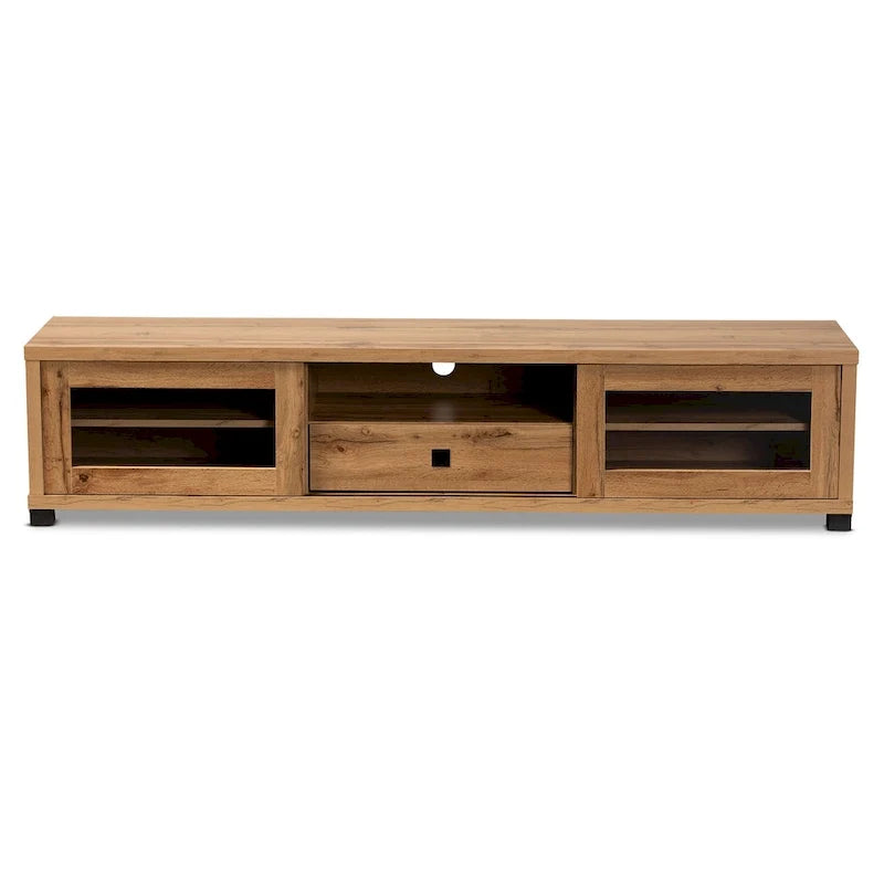 Modern and Contemporary Wood TV Stand 1-Drawer