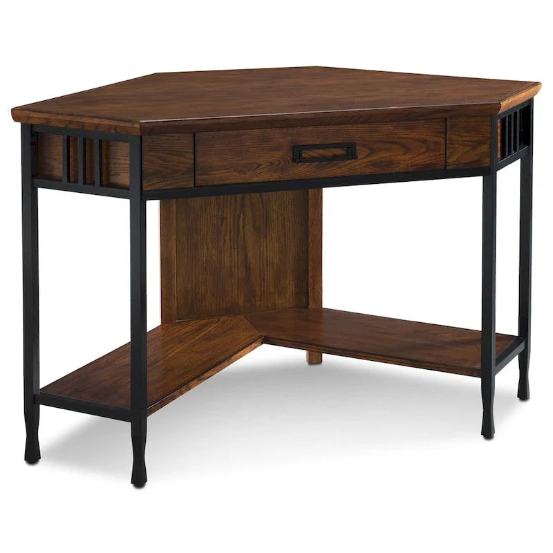 Wood Corner Writing/Computer Desk