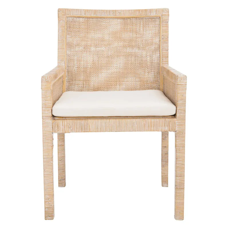 Coastal Accent Chair with Cushion - 22.8 W x 22.4 L x 34.6 H - 23Wx22Dx35H