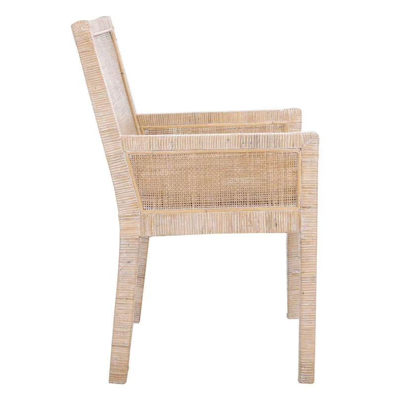 Coastal Accent Chair with Cushion - 22.8 W x 22.4 L x 34.6 H - 23Wx22Dx35H