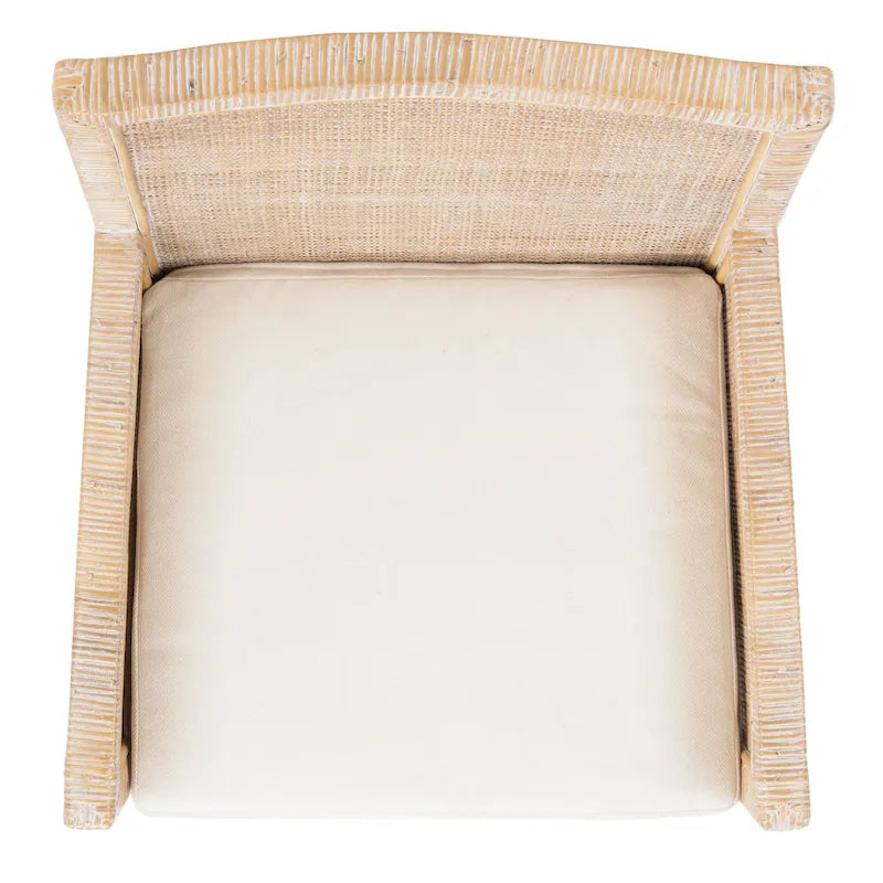 Coastal Accent Chair with Cushion - 22.8 W x 22.4 L x 34.6 H - 23Wx22Dx35H