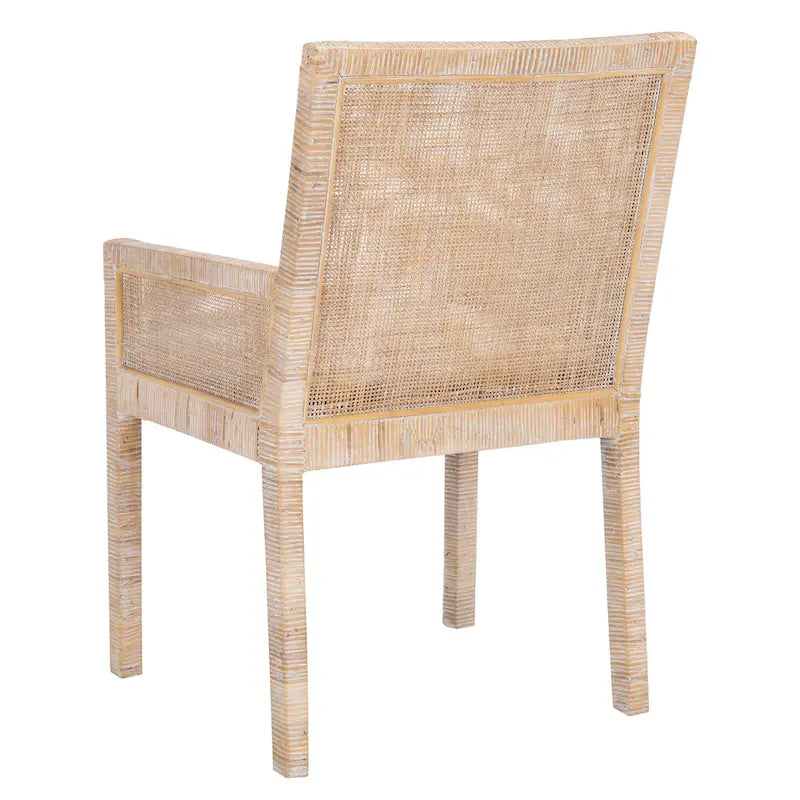 Coastal Accent Chair with Cushion - 22.8 W x 22.4 L x 34.6 H - 23Wx22Dx35H