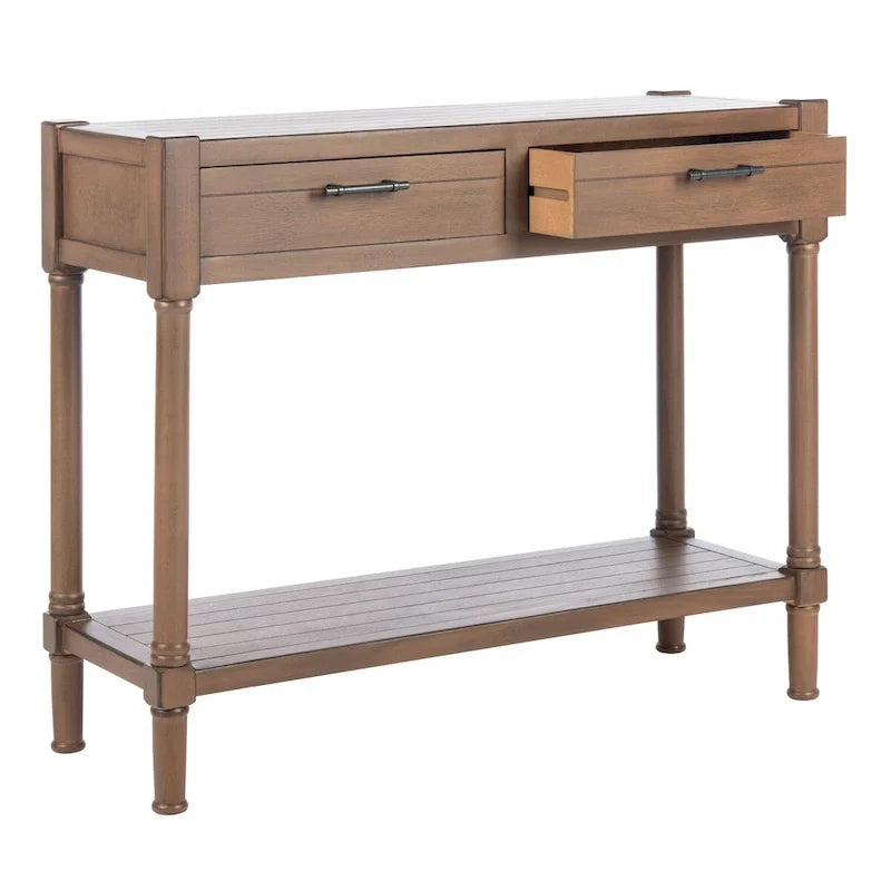 2-Drawer Console Table - 35.5 W x 13 L x 29.5 H - 36Wx13Dx30H