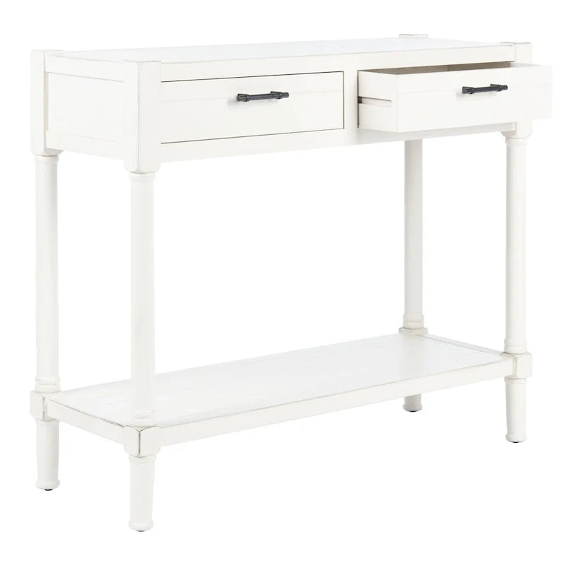 2-Drawer Console Table - 35.5 W x 13 L x 29.5 H - 36Wx13Dx30H