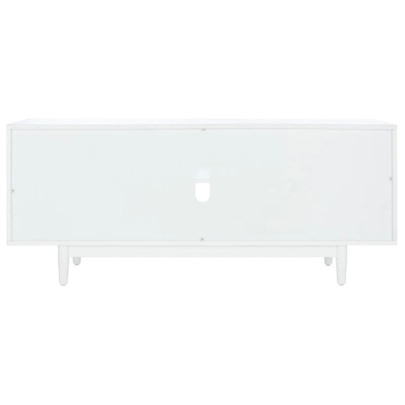 3 Shelf Patterned Media Stand - 54 W x 15 D x 22 H - 54Wx15Dx22H