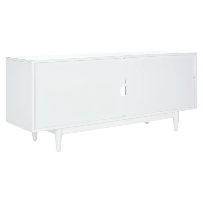 3 Shelf Patterned Media Stand - 54 W x 15 D x 22 H - 54Wx15Dx22H