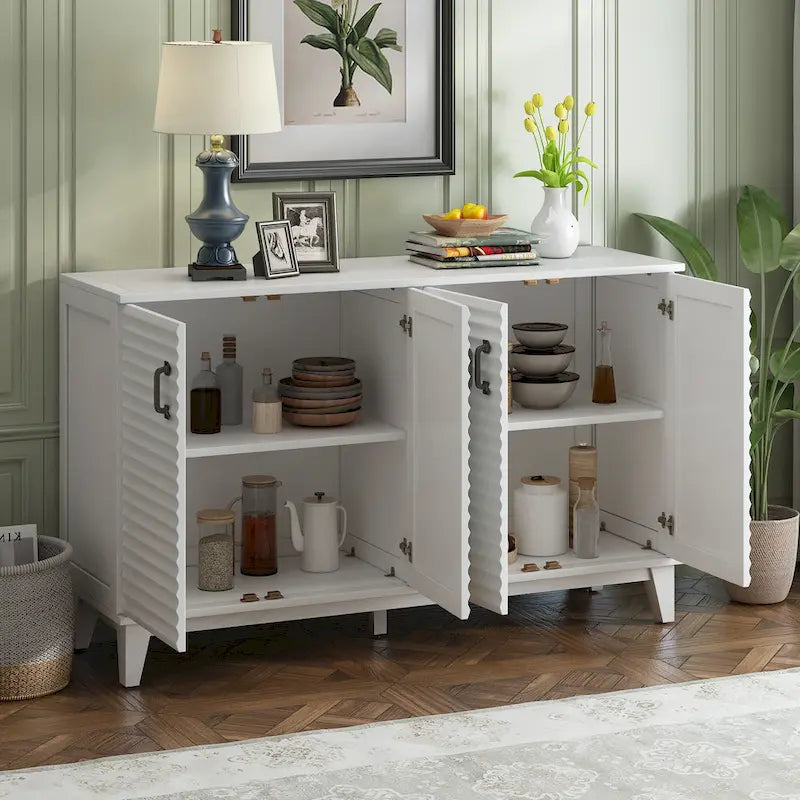 Credenza con 4 ante