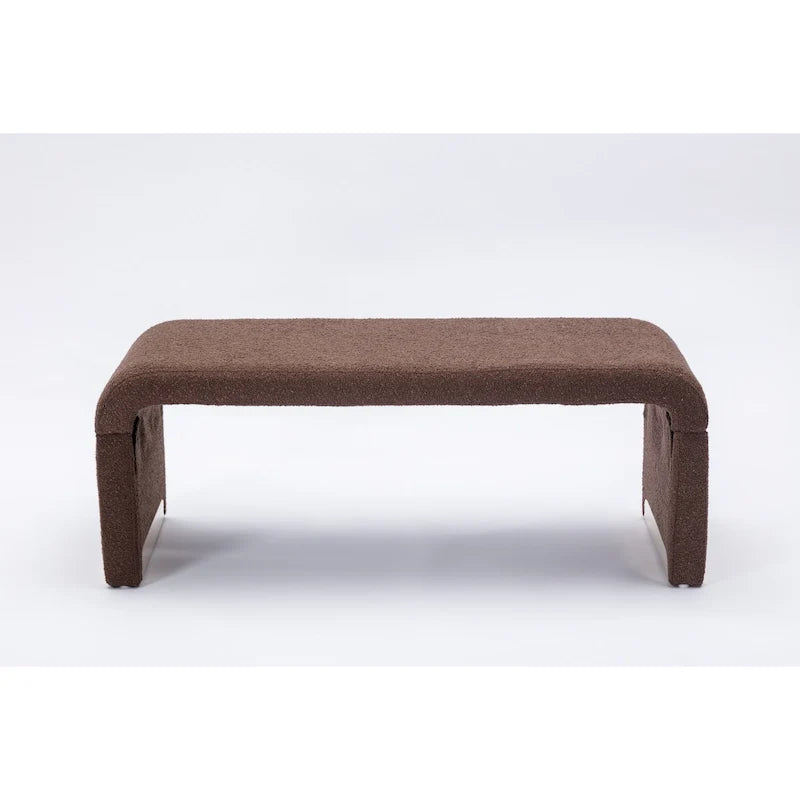 Bench With Gold Metal Legs