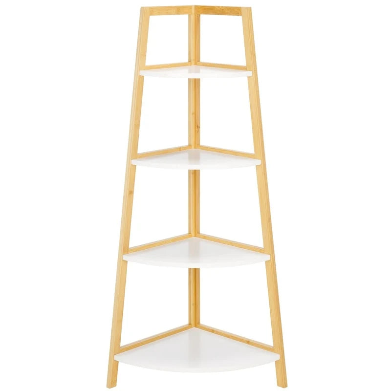 4 Tier Corner Shelf - 16Wx16Dx47H